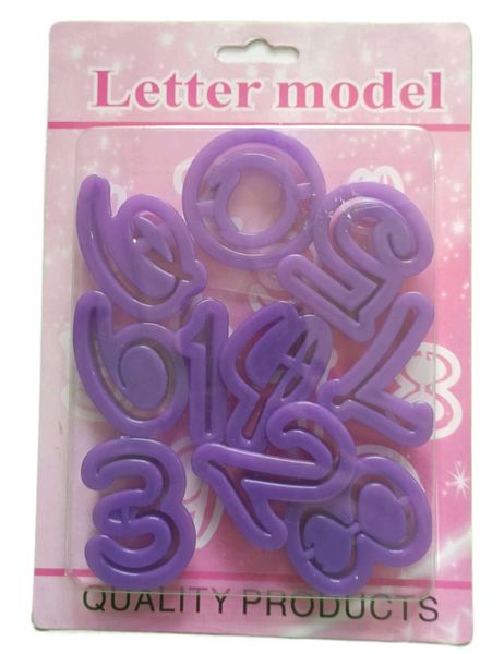 Purple Plastic Cookie Cutter