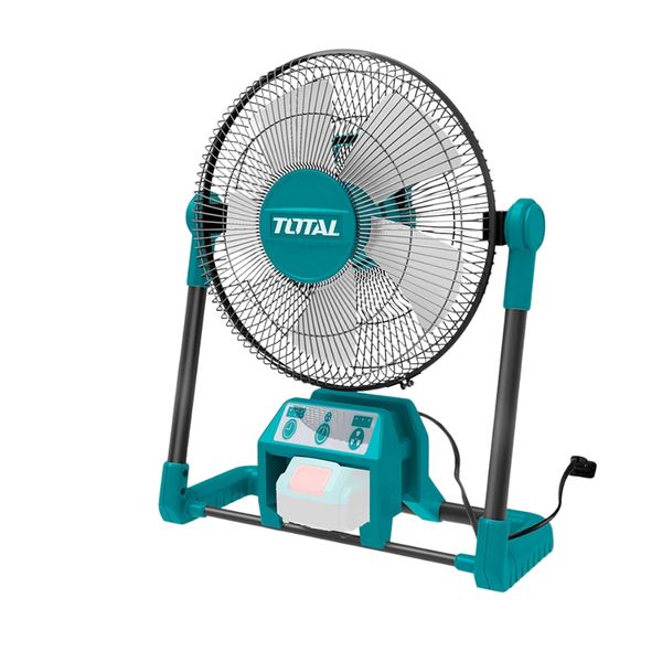Total - 20V Cordless / Corded Fan - 3 Settings - 325mm