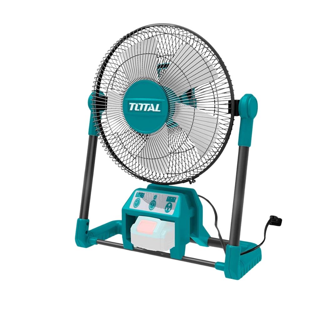 Total - 20V Cordless / Corded Fan - 3 Settings - 325mm