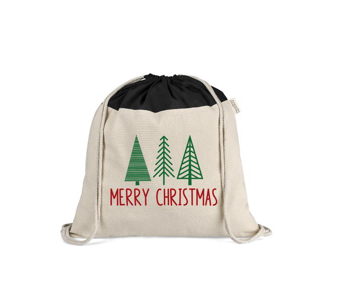 Christmas Cotton Sack - Merry 2
