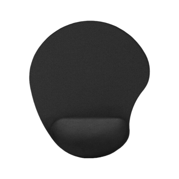H-18 - Ergonomic Mouse Pad with Wrist Support - Black