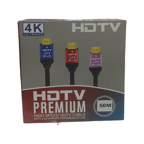 HDMI 2.0 High Speed HDTV Cable 50m 4K Ultra HD Image