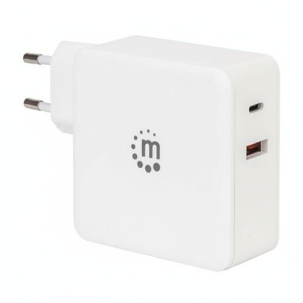 Manhattan 60W White Power Delivery Wall Charger for Devices