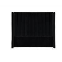 Mai Lifestyle - NwaMzamani Panelled Headboard - Velvet Black