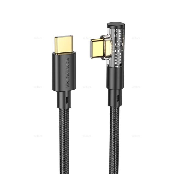 60w Charging Data Cable L Type Usb-C to Usb-C Borofone Bu39.