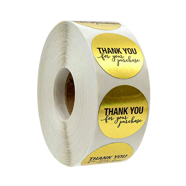 Thank you stickers