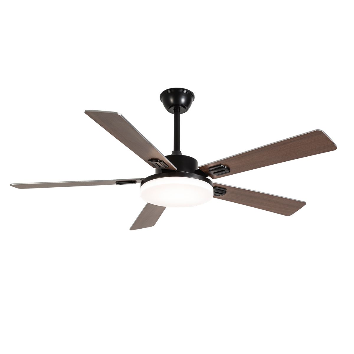 Redisson Ceiling Fan 5 Blades 1320mm - Brown Fan Unit Remote Control