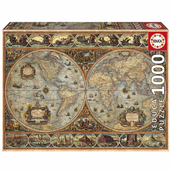 Educa Orbis Terrarum Puzzle (1x1000 Piece)