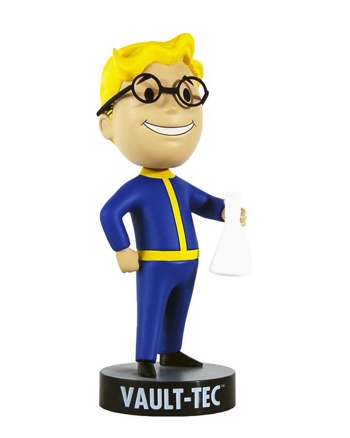 Official Fallout 4 Vault Boy 111 Bobblehead Science Buy Online in