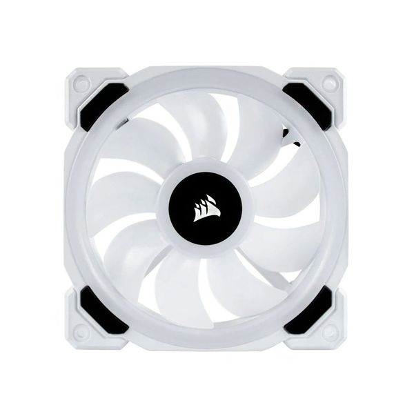 LL120 RGB 120mm Dual Light Loop RGB LED PWM 600 1500 RPM Cooling Fan White