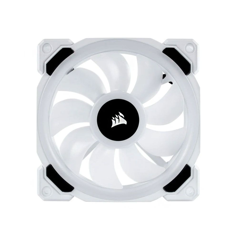 light wings lx 120mm pwm reverse white