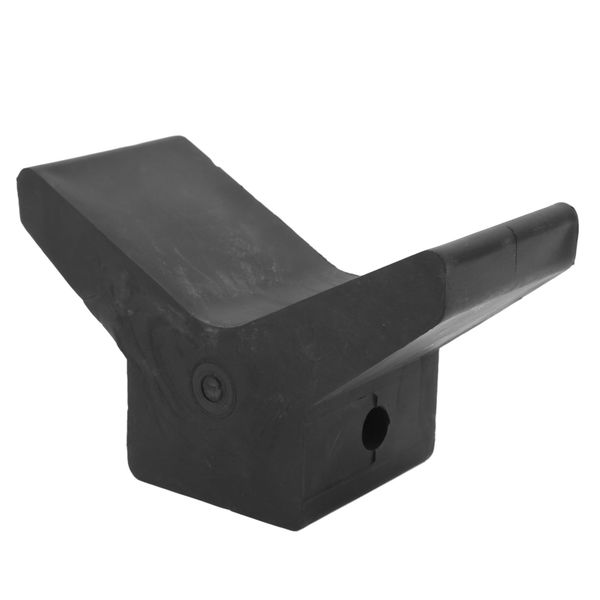 Black Rubber Bow Stop for Ski Boat Trailer