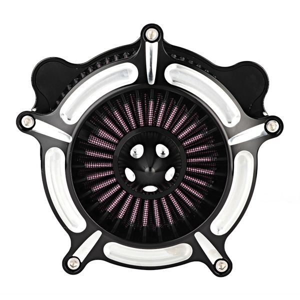 Motorcycle Air Intake Filter with CNC Aluminium Modification