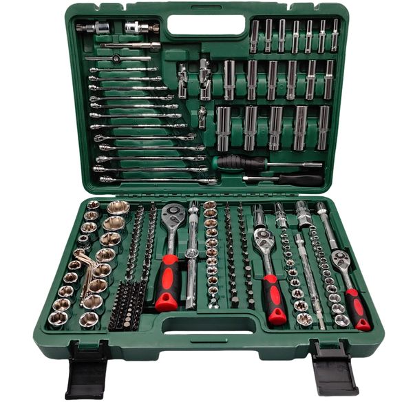 1/2" 1/4" 3/8" Dr. Socket Wrench Tool Set