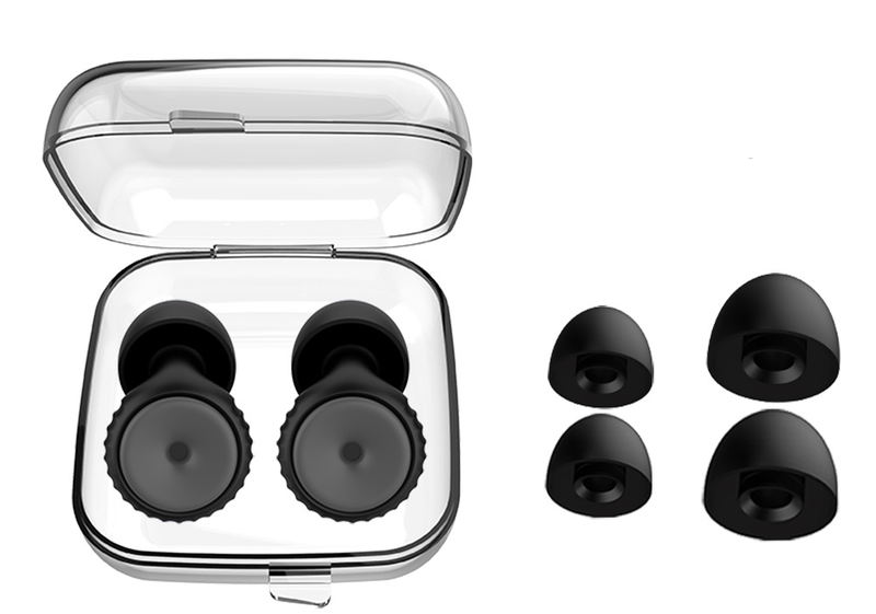 Ear Plugs for Concerts, 2 Pairs 25-35Db Noise Cancelling Earplugs Reusable