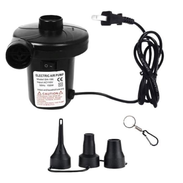 High-Voltage Electric Air Pump Set for Inflatable Items/Key Holder
