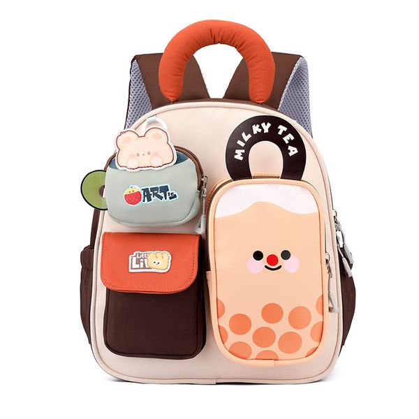 Cartoon Kids Backpack Light Spine Friendly Kindergarten Bag