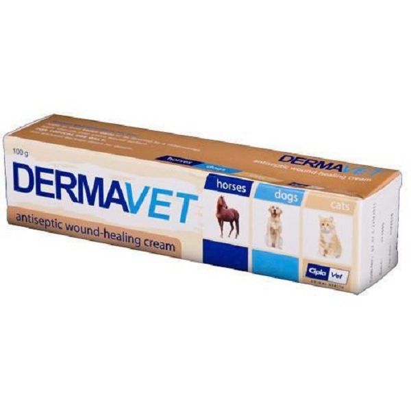 Dermavet Antiseptic Wound-Healing Cream - 20g