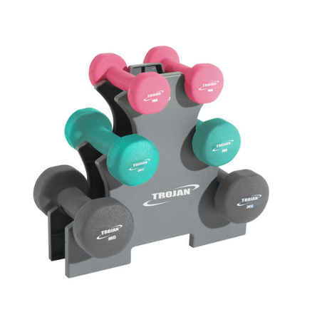 Dumbbell Weight Lifting Soft Touch Set Trojan Shop Today. Get it Tomorrow takealot