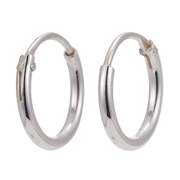 Blommie's 925 Sterling Silver Sleepers 10mm