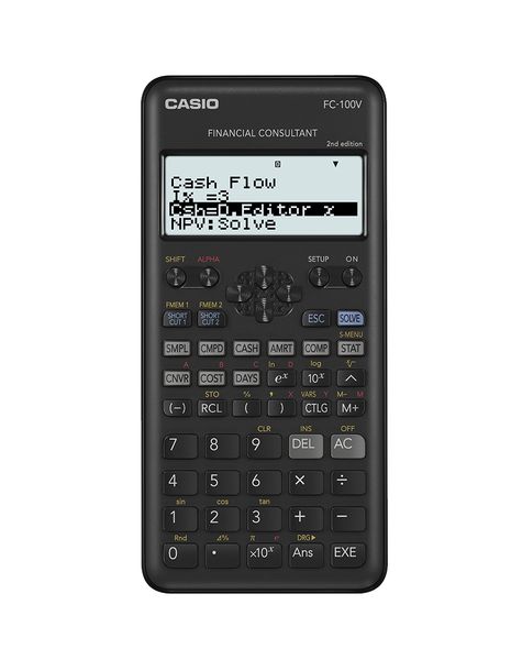 CASIO FC-100V-2nd Edition Financial Calculator