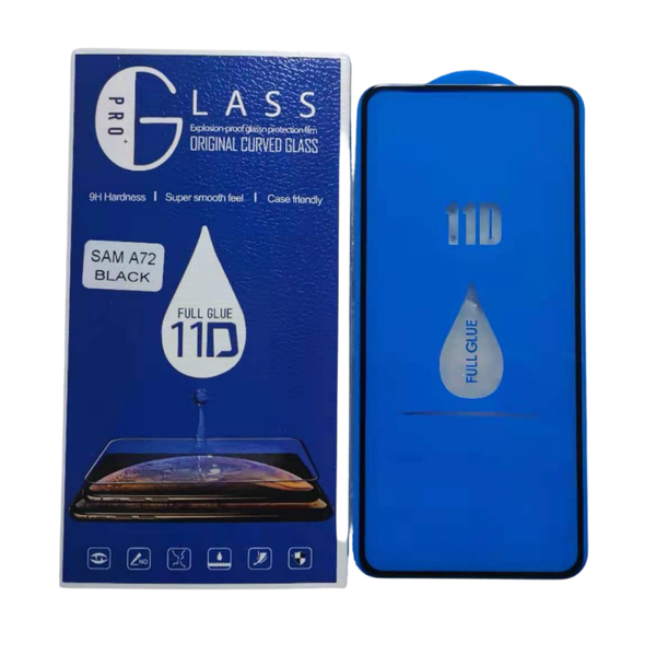 11D Round Edge Tempered Glass For Samsung A72