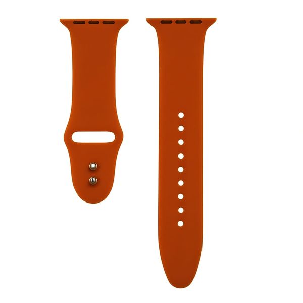 Premium Dual Pin Silicone Watch Band Compatible with Apple- 42/44/45/49mm