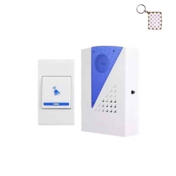 Wolulu As-50704 Battery Operated Wireless Doorbe image