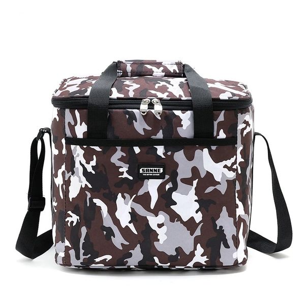 Large Collapsible Cool Bag, Insulated Picnic Lunch Bag