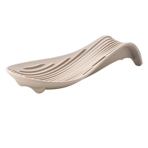Keidason Kitchen Silicone Spoon Rest Flexible &amp; BPA-free - Black