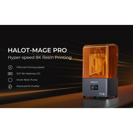 Creality Halot Mage Pro  Imprimante 3D 8K Hyper Rapide – Creality
