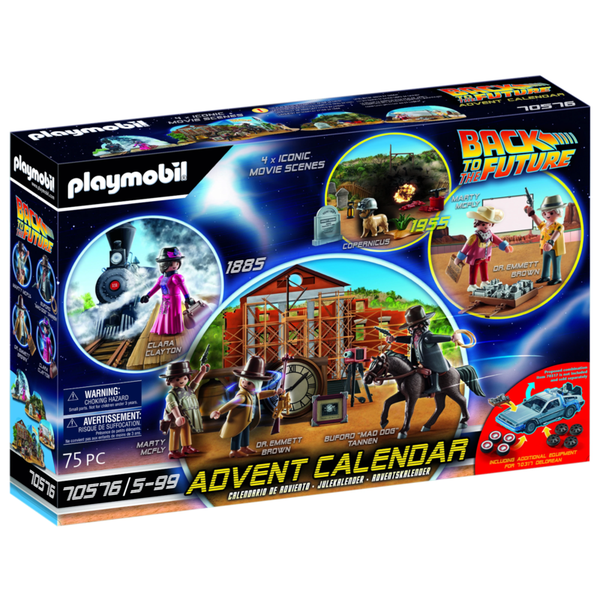 Playmobil Back to the Future III Advent Calendar 70576