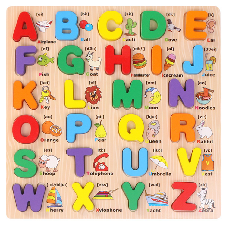 Educational Alphabet Letters Learning Puzzle - Capital | Shop Today ...