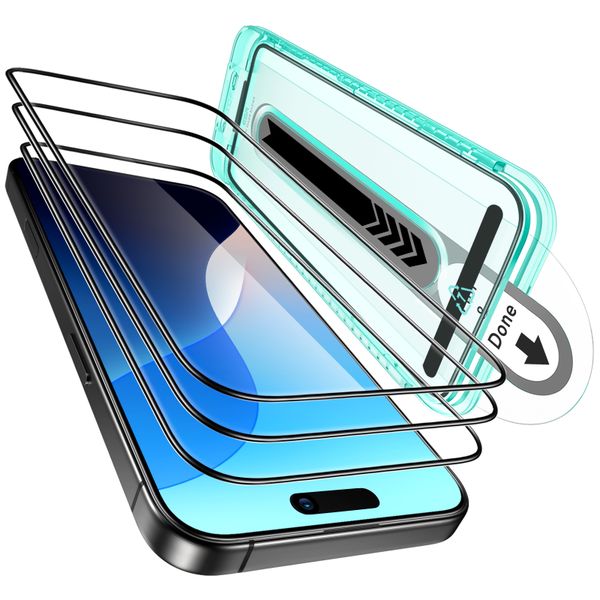 ESR Screen Protector Compatible with iPhone 16/16 Plus /16 Pro/ 16 Pro Max - 3 Pack