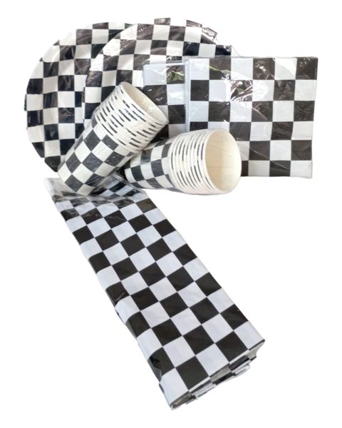 Black and White Party Supplies