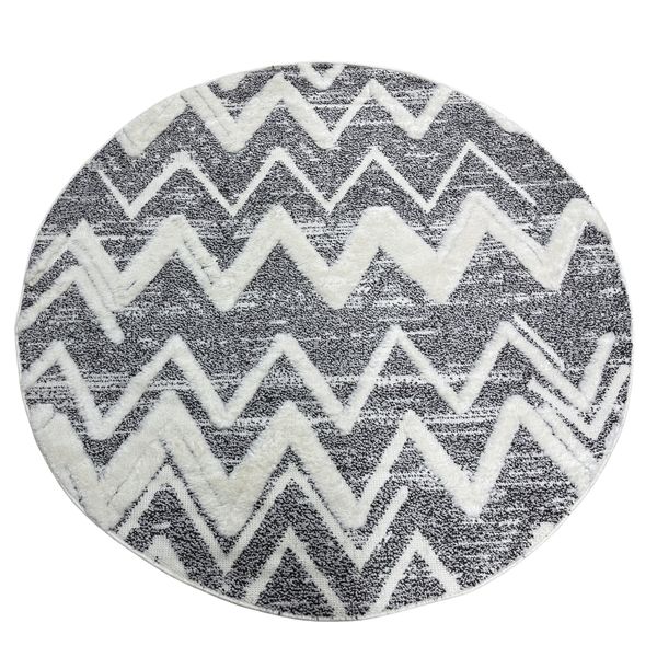 Modern Round Rug - 160 x 160 cm