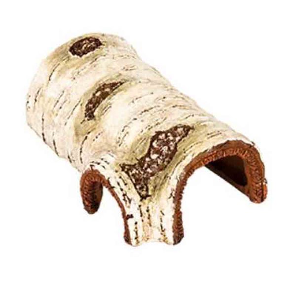 Birch Log Hide Reptile Shelter