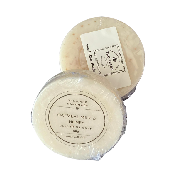 Tru-Care Oatmeal Milk and Honey Glycerine Soap (2 Bars)