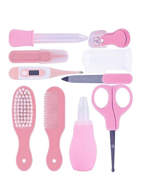 10 in 1 Baby Care Kit - Pink