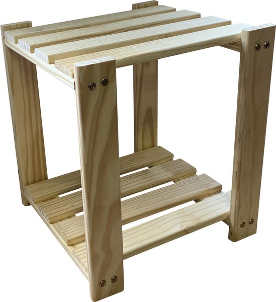 Expand-A-Shelf 0.4X0.45 Pine Flat Pack