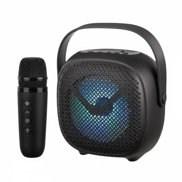 Kids Portable Karaoke Bluetooth Speaker with Wireless Microphone
