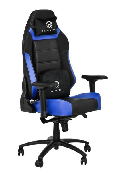 Rogueware GC400 Expert Gaming Chair - Black/Blue - Up To 200KG