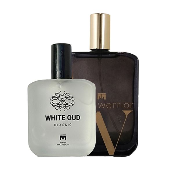 Warrior 80ml and White Oud 40ml Perfume Combo