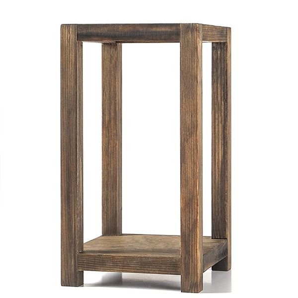 1-Piece Wedding Lantern Centerpiece Rustic Wooden Holder