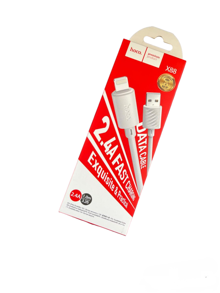 Hoco X88 USB to Lightning charging cable 2.4A 1m