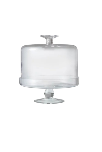 Glass Cake Stand &amp; Dome