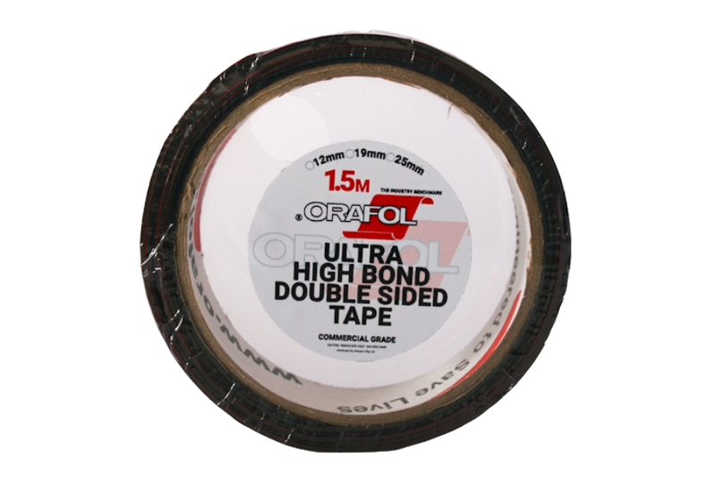 Orafol - Grey Double Sided Tape - 1 x 19mm x 1.5m
