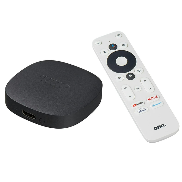 ONN - Google TV 4K Smart Streaming Box 4K UHD