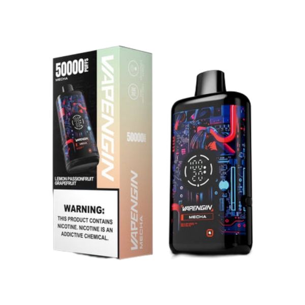 Vapengin Mecha 50000 Puffs Disposable Vape - Lemon Passionfruit Grapefruit