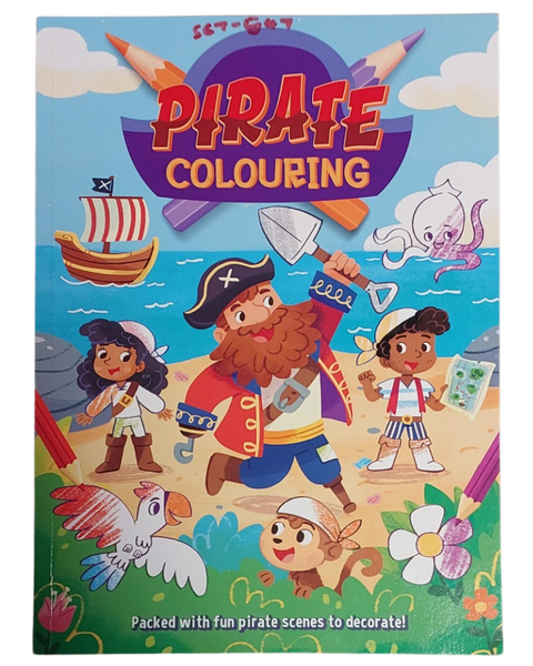 Pirate Colouring Book